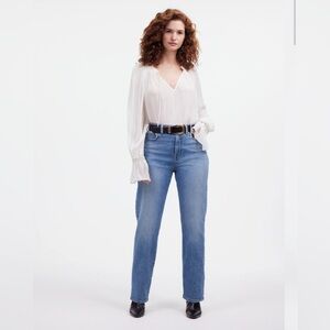Madewell Curvy 90’s Straight Jean